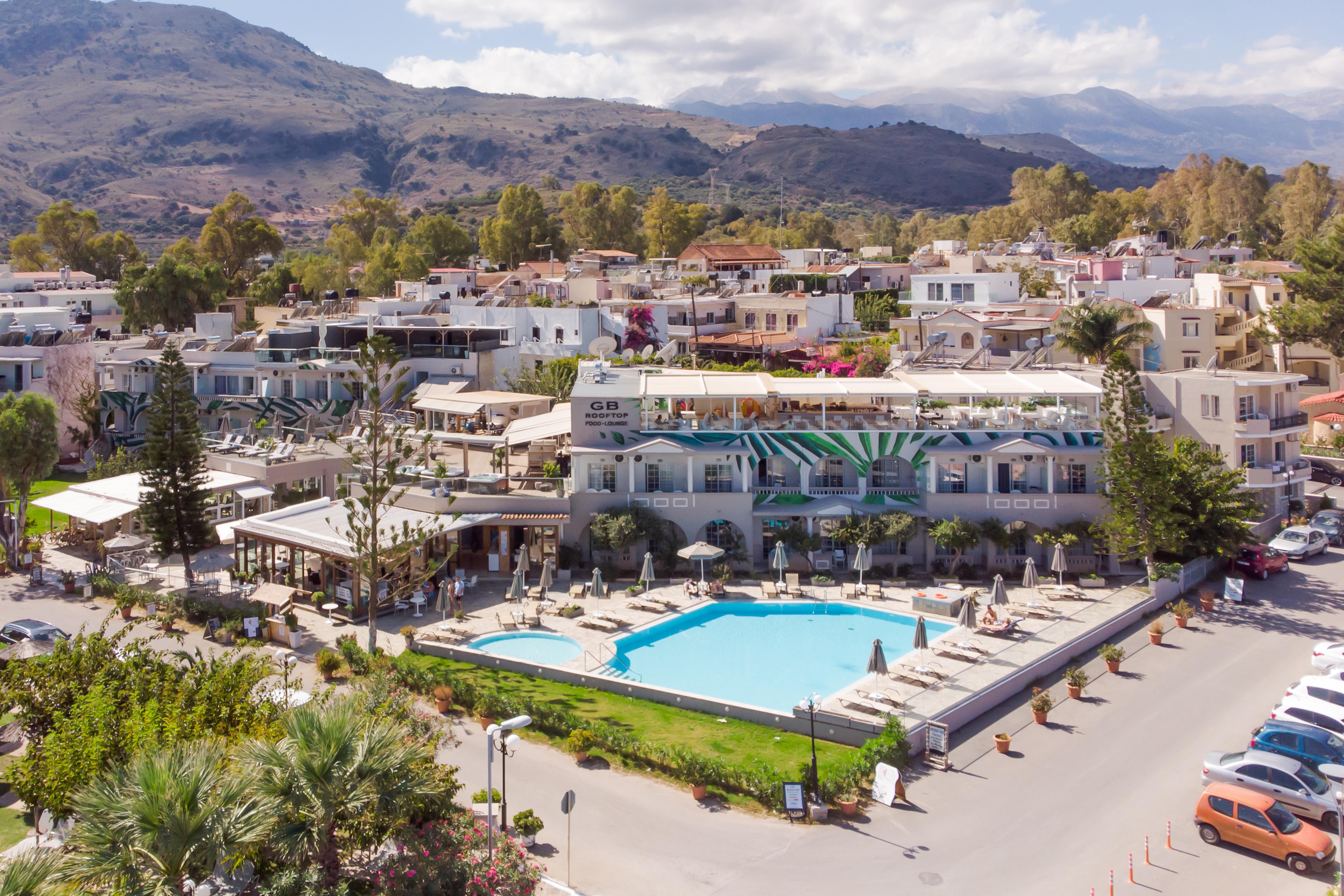 Georgioupolis Beach Hotel Chrissi Akti Chania Exterior foto