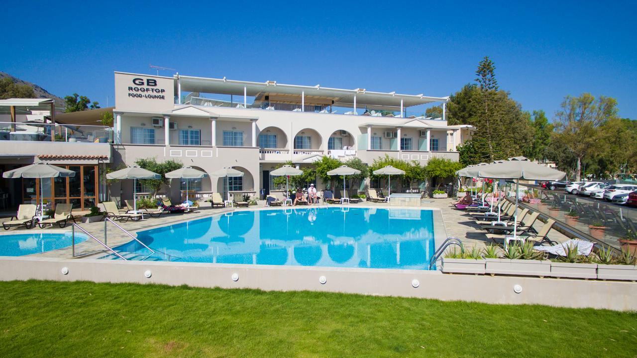 Georgioupolis Beach Hotel Chrissi Akti Chania Exterior foto