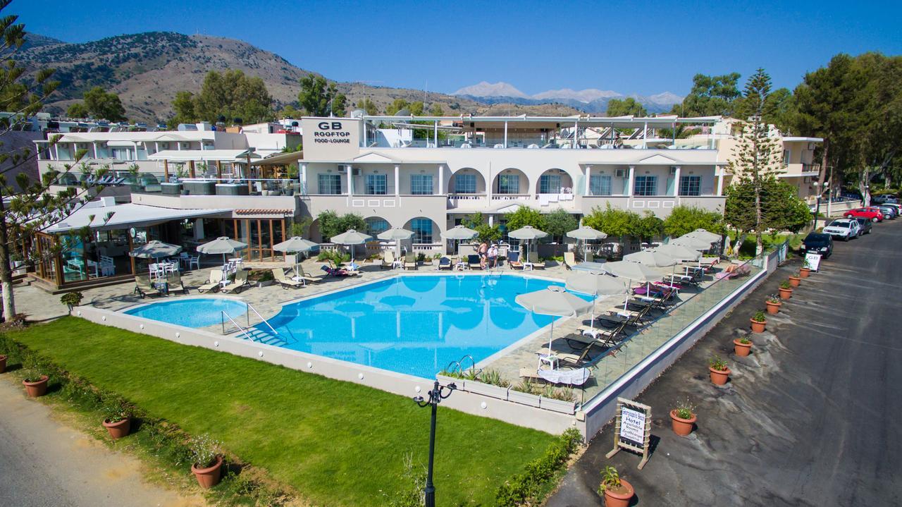 Georgioupolis Beach Hotel Chrissi Akti Chania Exterior foto