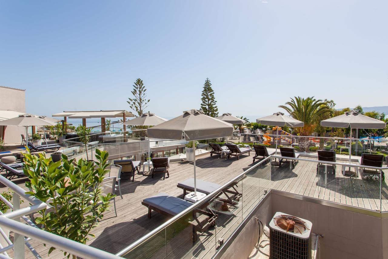 Georgioupolis Beach Hotel Chrissi Akti Chania Exterior foto
